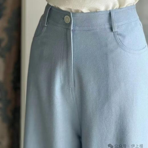 26年年初福利2~7折！斜纹亚麻直筒裤 商品图0