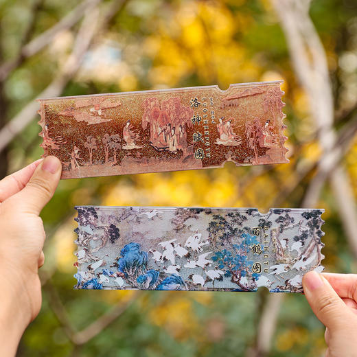 【流沙名画票根】冰箱贴亚克力文创旅游纪念品创意工艺品 商品图2