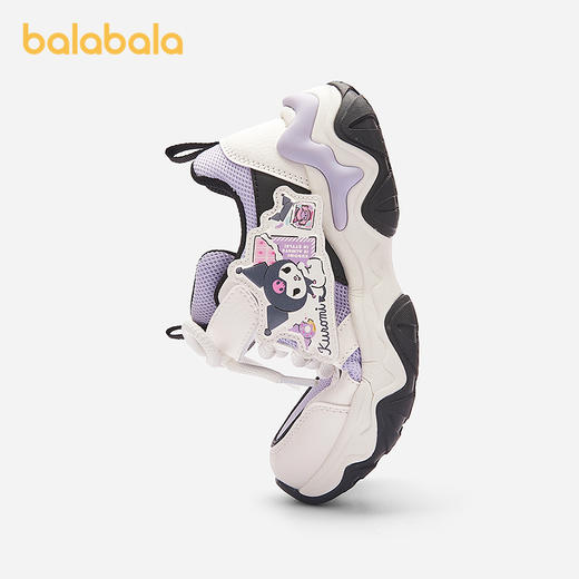 【库洛米】巴拉巴拉童鞋儿童运动鞋女童2025秋新款鞋子透气老爹鞋 商品图2