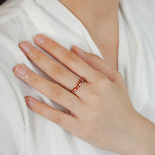 【高级珠宝】绮梦系列 | 鎏金涟漪戒指6 商品图2