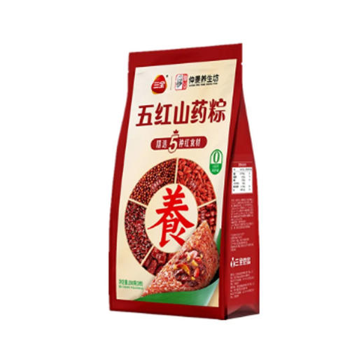 三全五红山药粽400g 商品图0