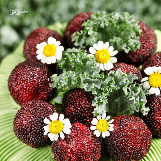 【纤体食材减糖 50%】羽衣甘蓝青苹果杨梅蛋糕，可选 5/6/8 英寸 商品图4