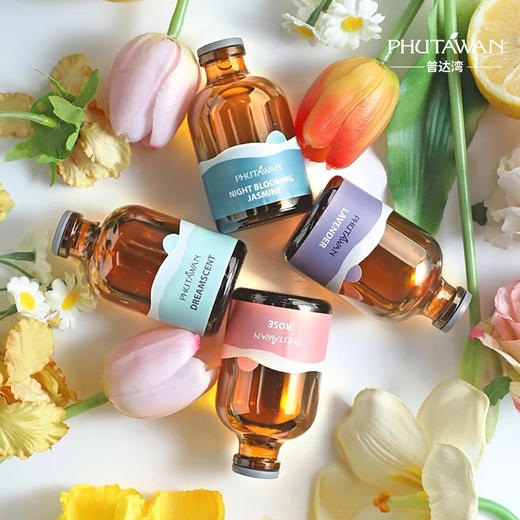 普达湾泰国进口无火藤条香薰精油50ml/瓶  卧室家用室内持久扩香   A-5214 商品图3