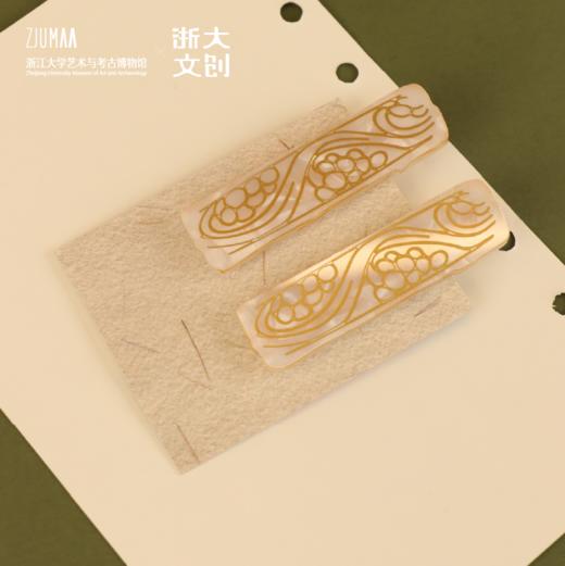 浙江大学艺博馆亚洲文明展发夹 商品图3