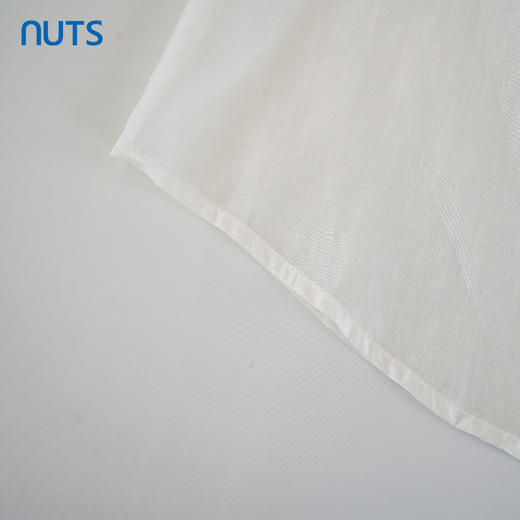NUTS夏季新品纯色时尚优雅气质设计感百搭短袖衬衫429011358 商品图4