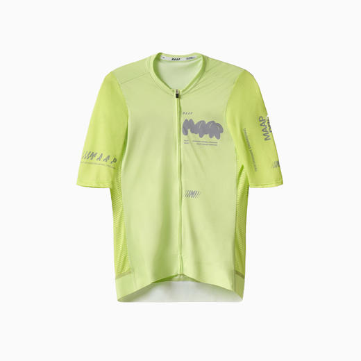 MAAP 男士 Aerate Pro Air Jersey 3.0 青柠色 短袖骑行服 商品图5