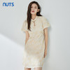NUTS夏季新品时尚优雅气质设计感显瘦清新短袖连衣裙326101372 商品缩略图3