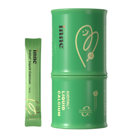 心选丨【保税仓】 inne因你竹节钙苹果味青少年钙儿童生长钙镁锌补钙赖氨酸钙儿童青少年30条