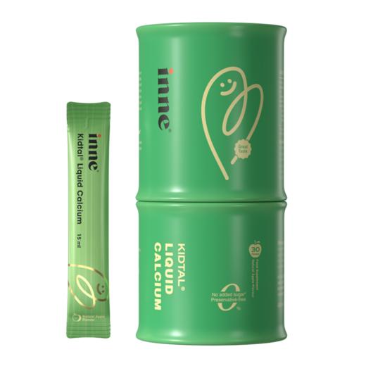 心选丨【保税仓】 inne因你竹节钙苹果味青少年钙儿童生长钙镁锌补钙赖氨酸钙儿童青少年30条 商品图0