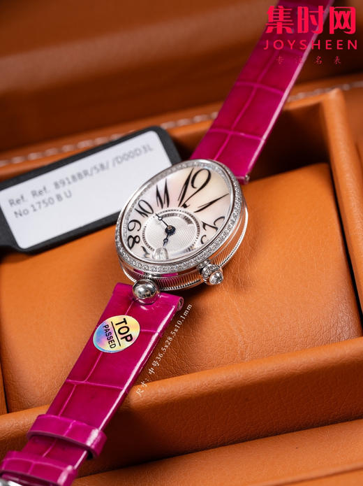 TOP宝玑那不勒斯皇后系列 中号 女士机械腕表 惊艳登场，修正市场版本的所有不足，高贵典雅 商品图6