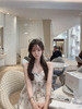 金蘑菇菇 La Marine经典复刻 浪漫蓝铃花/ 透气渡假连衣裙仙女裙 商品缩略图9