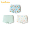 【任选2件69元】【萌鸡小队IP】巴拉巴拉男童内裤棉平角四角短裤抗菌不夹P三条装 商品缩略图2