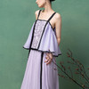 【林栖设计小店】绣花连衣裙改良马面裙拼桑蚕丝2025夏季新品花仙子长裙女1952097 商品缩略图1