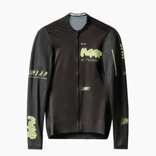 MAAP 男士 Aerate Pro Air LS Jersey 3.0 闪影黑 长袖骑行服 商品图5
