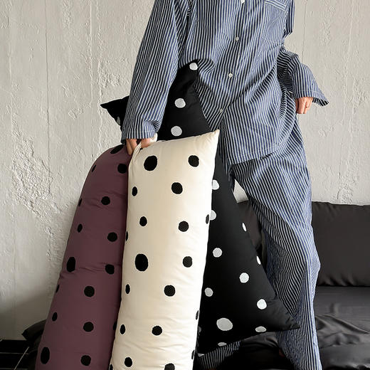 自然醒波波 彩虹 流沙长条抱枕ins风时尚睡觉抱枕沙发长腰靠垫床头靠枕靠背枕护腰MT 商品图9