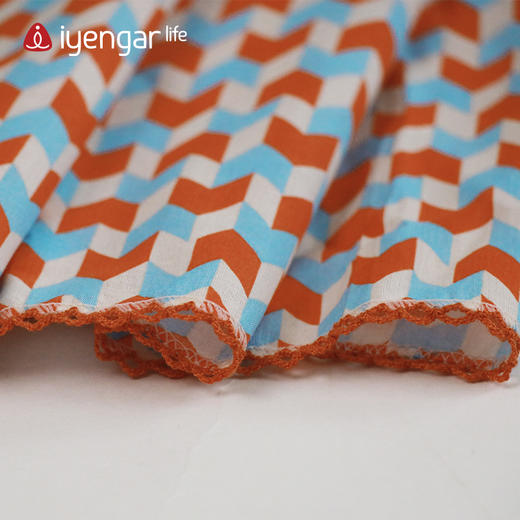 艾扬格life F1099复古手帕 户外运动瑜伽手帕 商品图6