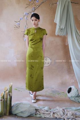 【门店同款】ENJOY夏季云敛-“鸾衿折桂”锁清秋中式旗袍 162743501