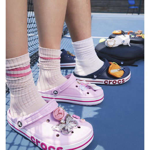 【下单即赠6枚智必星】Crocs卡骆驰 Bayaband 男女同款平底洞洞鞋 商品图3