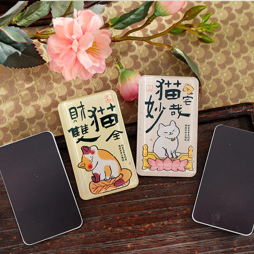 【家有猫咪】亚克力冰箱贴猫肥家润可爱磁吸贴厨房装饰软磁留言创意冰箱贴 商品图2