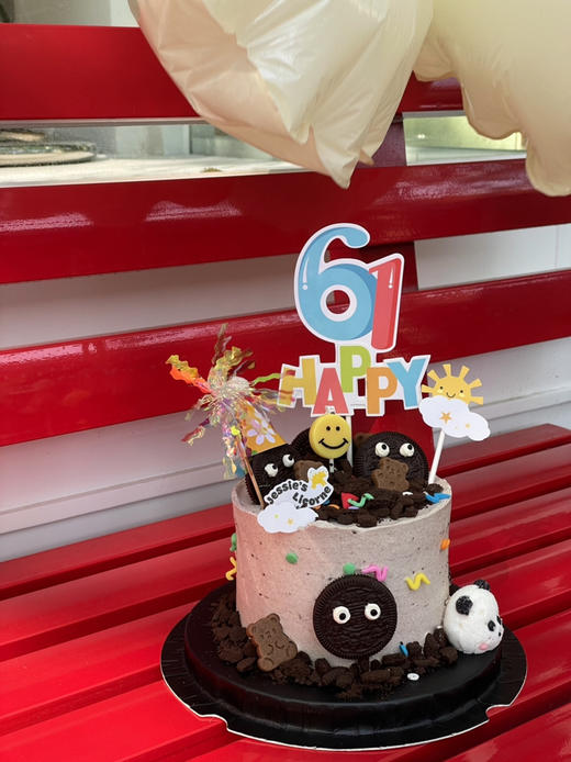 六一儿童节4寸奥利奥奶油蛋糕 商品图2