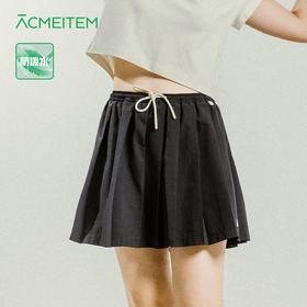 【出游季特惠】ACMEITEM爱棵米 户外运动百褶裙宽松防泼水短裙子女GAG2360971C