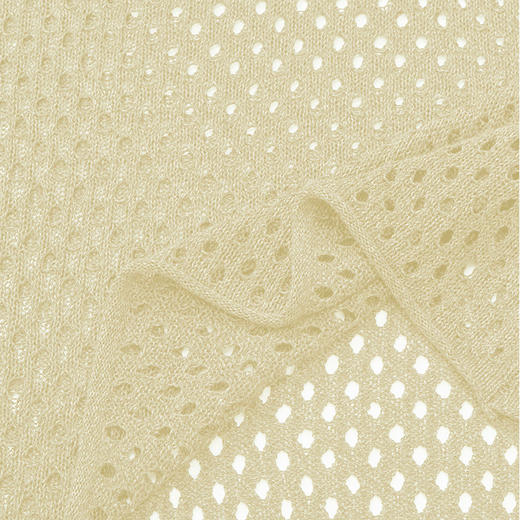 【2件9折】【Petit Bari】(多色)智感POLO领镂空长袖针织罩衫 商品图7