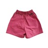 2025夏季新款儿童DD日系珍珠纹棉布企鹅字母印花水洗休闲短裤三色 商品缩略图1