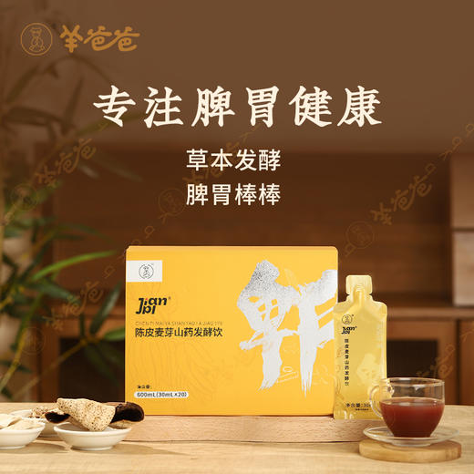 【益品良食】陈皮麦芽山药发酵饮丨 g 微酸甜，清爽口感好喝丨羊爸爸 商品图0