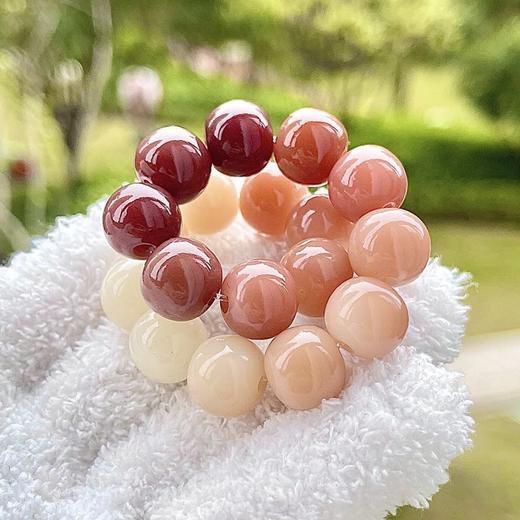 【超值购19.9抢❗栗子茶菩提手串】甄选天然原生态菩提根，精工细作，温润如玉，高油高密，渐变绕指柔正品菩提子佛珠文玩手链男QQ 商品图1