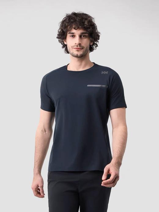 点此购买 海里汉森夏季男士HP防晒速干透气立体版型圆领短袖T恤 LL 318820 商品图10