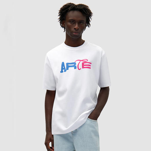 Arte DUO PRINT LOGO T-SHIRT 印花短袖圆领T恤 商品图0