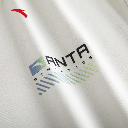 安踏凉感针织短袖男装夏季新款健身跑步t恤薄款运动上衣152527158 商品图3