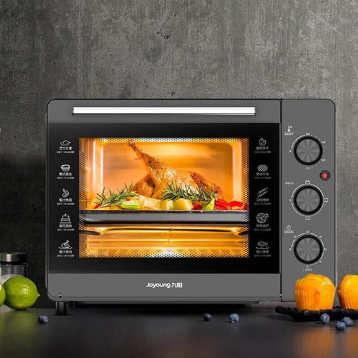 九阳（Joyoung）家用多功能电烤箱32L面包蛋挞多功能大烤箱上下控温KX32-J12 商品图0