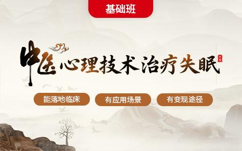 中医心理治疗失眠直播班 商品图0