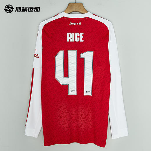 SFS阿迪达斯Adidas 25/26阿森纳主场长袖球迷版球衣足球服 JI9536 商品图1
