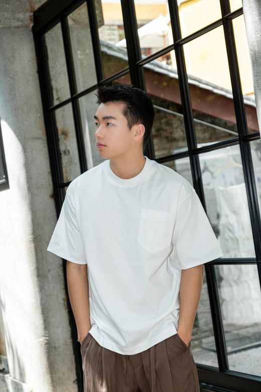 524412445简洁短袖T恤 商品图2