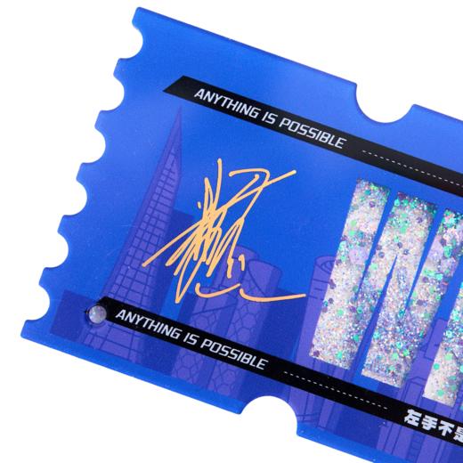 【多哈限定】李宁乒乓球系列王楚钦款流沙球票AQAV059-2 商品图3