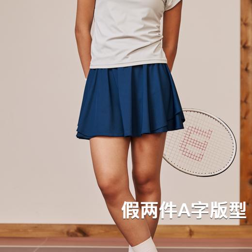 录士LUSHISI月影绘梦主题运动羽毛球网球健身休闲训练口袋短裙女 商品图1