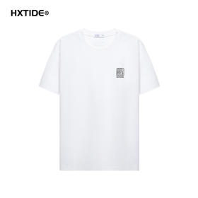 【断码清仓】HX 夏季圆领短袖T恤S102522064101/02
