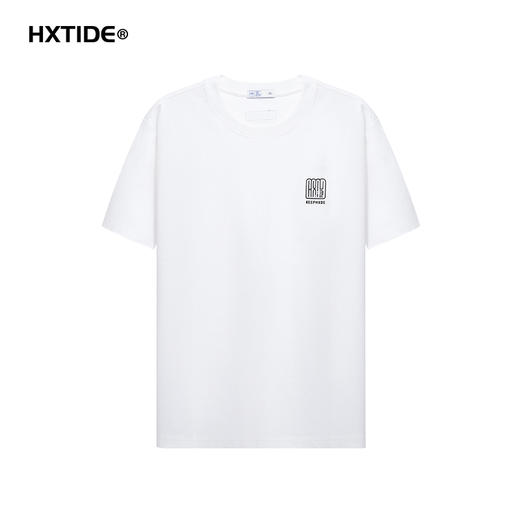 【断码清仓】HX 夏季圆领短袖T恤S102522064101/02 商品图0