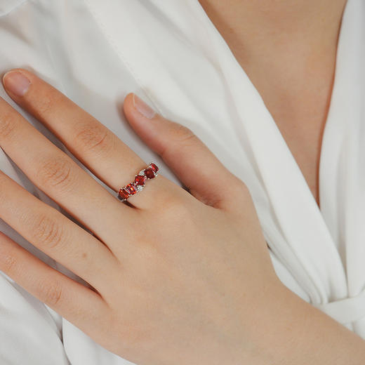 【高级珠宝】绮梦系列 | 鎏金絮语钻石戒指2 商品图2