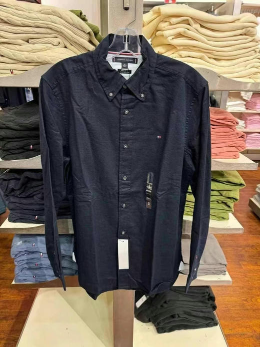 💰599/件直邮到手✈️ 经典版亚麻衬衣，55%亚麻 45%棉TOMMY HILFIGER衬衫 商品图3