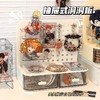 【送贴纸】桌面洞洞板抽屉式吧唧展示架谷子小卡收纳书桌办公桌收纳架置物架 商品缩略图2