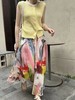LPIUTY品牌直发！夏日油画天丝亚麻半身裙 C1225048 商品缩略图9