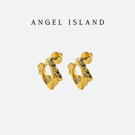 ANGEL ISLAND「缪斯」巴洛克复古油画框耳钉 商品图2