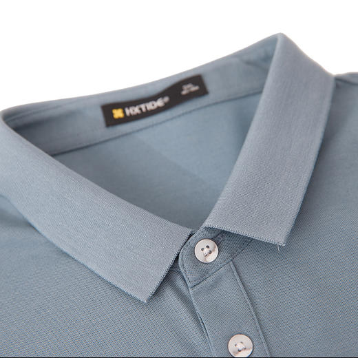 【新品上新】HX 夏季翻领短袖T恤合体Y102520046101/02 商品图4