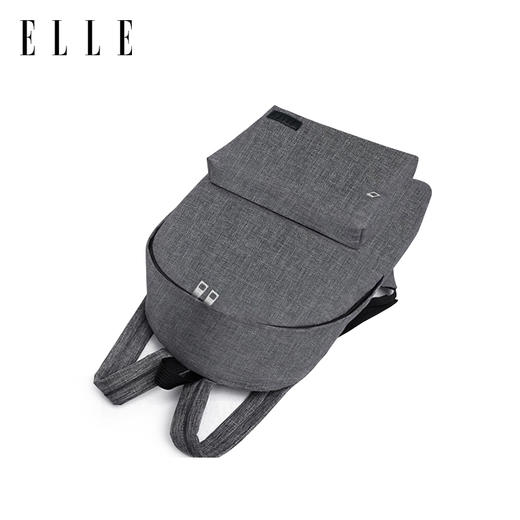 ELLE 时尚双肩背包GH162P90252GY 灰色 商品图3