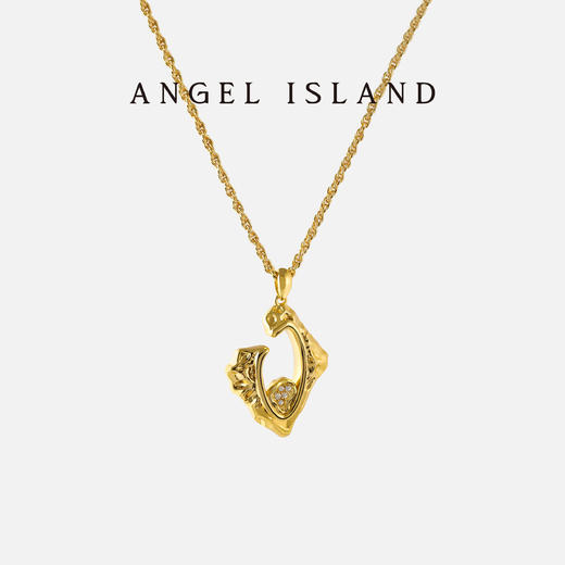 ANGEL ISLAND 「缪斯」巴洛克复古油画框项链 商品图4