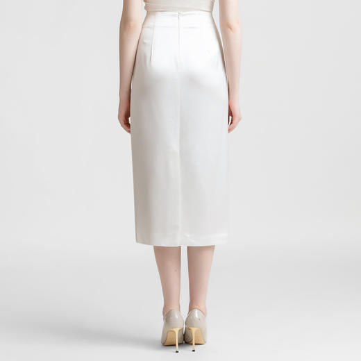 LIZZY 早秋 复古新中式刺绣修身中长款显瘦包臀半身裙7857 商品图2