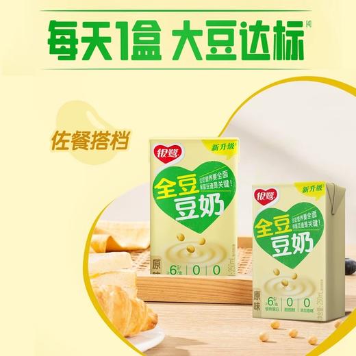 银鹭全豆营养豆奶 250ml*24 /提（保质期到2025年11月9日，介意勿拍） 商品图1